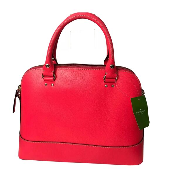 Kate Spade Bag Set Small Rachelle Neda Wellesley Zip Around Wallet Hot Rose Pink - Picture 2 of 10